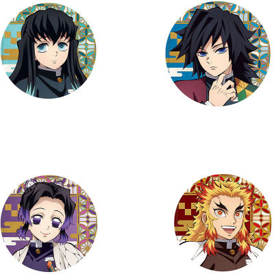 taobao agent Ghost Slayer Anime Tomioka Volunteer Butterfly Ninja Purgatory Kyojuro Shitou no Ichiro badges around