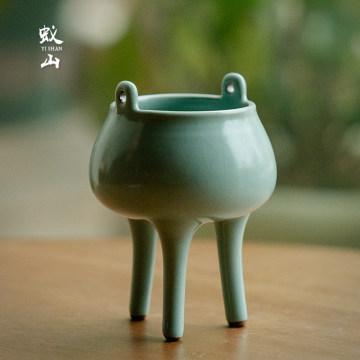 汝窑三足炉-汝窑三足炉促销价格、汝窑三足炉品牌- 淘宝