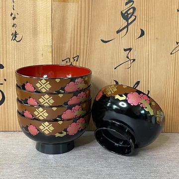 宮内庁御用達　輪島塗椀4客 宮内庁御用達 輪島塗椀4客 2025年最新】お椀 輪島塗の人気