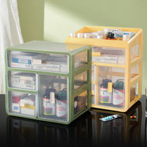 Home medicine box family small storage box drawer type large-capacity medicine box medicine medical kit first aid medicine box