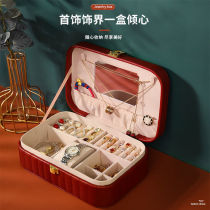 Large Capacity Multilayer Jewellery Boxes Upscale Delicate Earrings Ear Nail Necklace Ring Ornament ACCESSORIES SHOW Contain Box