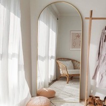 Clothing shop dedicated thin whole body mirror beauty landing mirror high audition mirror girls bedroom wearing mirror arch
