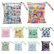 a baby stroller hanging bag baby BB car hanging bag urine cloth bag going out to contain bag clothes pee sheet portable cashier bag