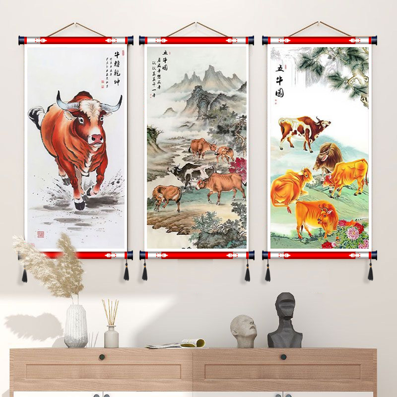 牧童骑牛挂画-牧童骑牛挂画促销价格、牧童骑牛挂画品牌- 淘宝