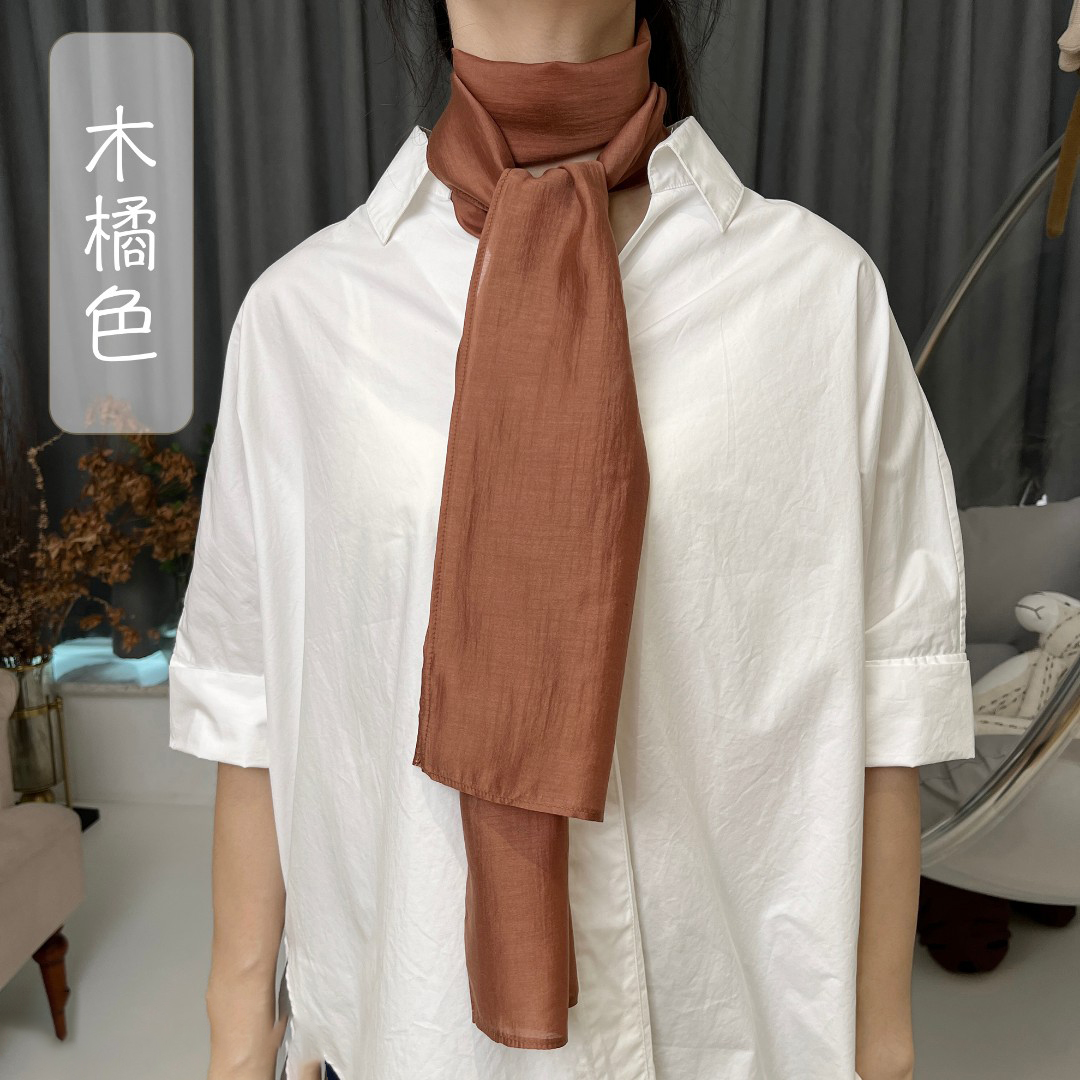 Xuanzhiwu メープル ラブ ネック スカーフ 2023 新しいハイエンド デザイン 王玄イメージの美学