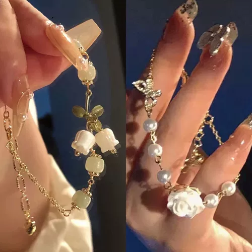 Универсальный ретро браслет для влюбленных, китайский стиль, орхидея, простой и элегантный дизайн, легкий роскошный стиль