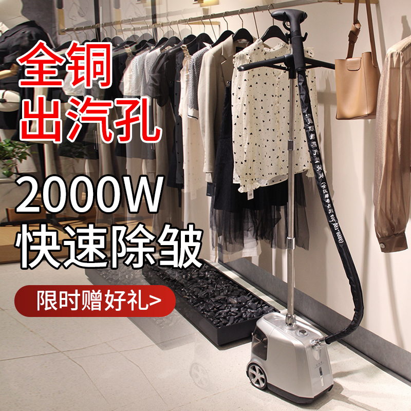 Liangliyaスチーム衣類スチーマー、商業衣料品店の特殊アイロン機、衣類アイロン用の家庭用垂直高出力アイロン