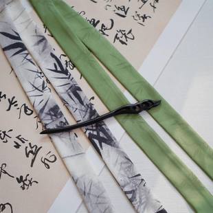Banding ancient style Hanfu accessories with sandalwood and ritual, cold, gentle thousands of words, simple daily daily