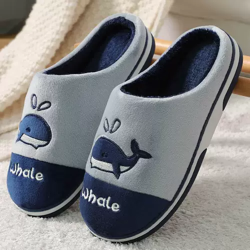 Удерживающие тепло утепленные зимние нескользящие тапочки на платформе для влюбленных