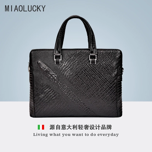 Miaolucky Crocodile Pressing Flowers Men's Class Class Magn Ferr