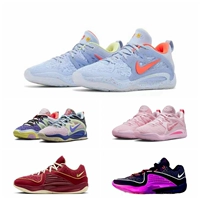 15 -е поколение Durant 明 All -Star KD16 Low Basketball Shoes Постоянные и устойчивые мужчины и женщины KD15 Pink Pink Spring и летняя битва