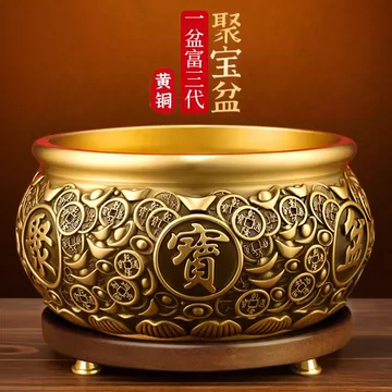 銅細工 聚宝盆 置物 招米 聚米 大盆 工芸品 装飾品 美術品 銅細工 聚宝盆 置物 招米 聚米 大盆 工芸品 装飾品 美術品