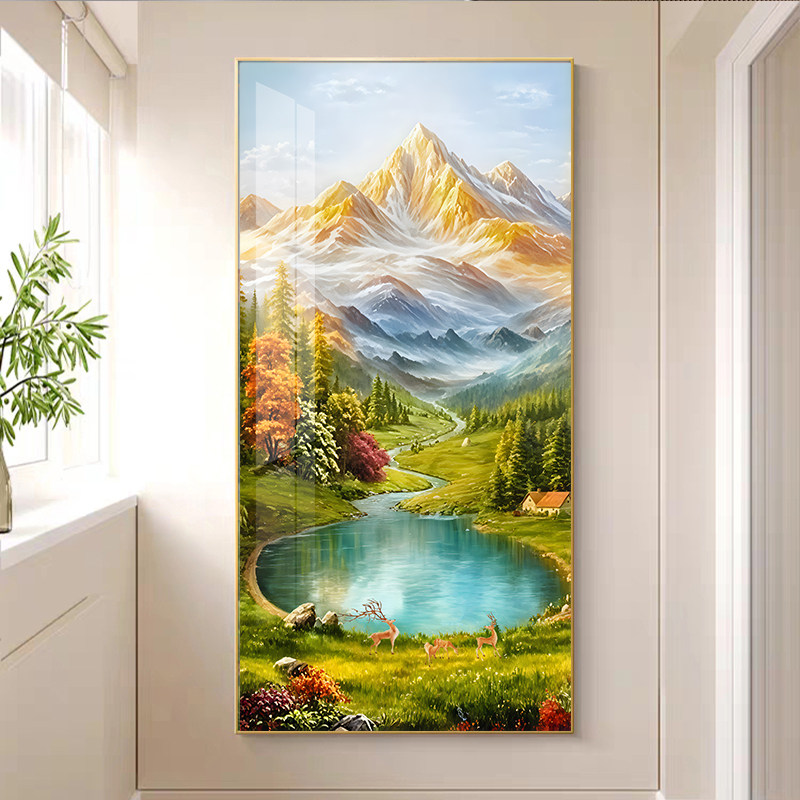 日照金山风水画-日照金山风水画促销价格、日照金山风水画品牌- 淘宝