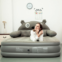 Air mattress household single double inflatable bed thickened inflatable air cushion cartoon car bed foldable tatami