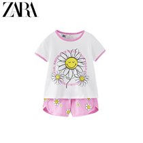 ZARA Autumn New Kids Girls SMILEYWORLD Pajamas Set Homewear 7099749 250