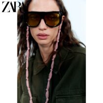 ZARA spring new womens dress printed mask and glasses hung with 1856013620