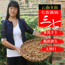 Yunnan Wenshan Chunpanax nosanqi 30 head 40 head 20 head Sanqi head Tianqi 500g grinable powder