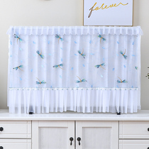 Summer 47 TV Hood 50 LCD 42 inch 60 hanging 48 dust cover 55 fabric 32 European lace white