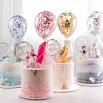 Sequin balloon cake decoration insert (full 38)7 1