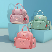 Mummy bag lightweight small hand portable shoulder shoulder oblique cross shoulder Mini baby out multi-function Fashion mother and baby small bag