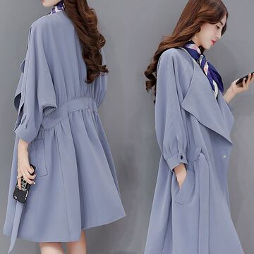 mixblu女新品 2016唯品会女装秋装品牌风衣专柜正品新款修身外套