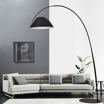 Postmodern minimalist living room Creative LED lights Nordic study bedroom minimalist light luxury designer fishing floor lamp