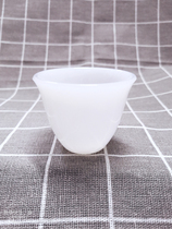 White jade porcelain Kung Fu Cup master tea cup Moonlight Cup