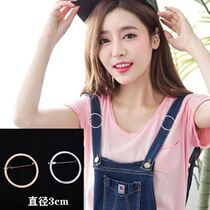 Strap pants anti-shoulder artifact bag Joker geometric round pin fixed PIN non-slip smiley face Star children