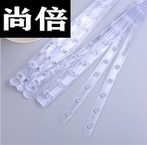 Shop hangers A set of links for hanging clothes Adhesive strips Plastic one-piece chains Shopping malls womens clothing hooks