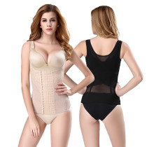 Large size waist vest female 200kg fat mm small belly strong body body body plastic body slim sling