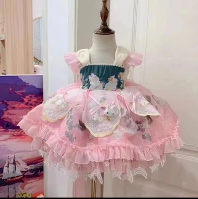 taobao agent Children's Hanfu, dress, small bell, Lolita style, Birthday gift