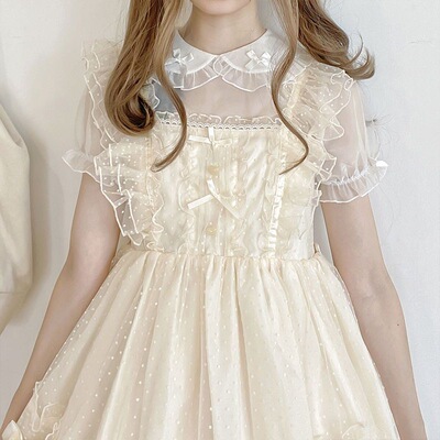 taobao agent Universal short cute doll, doll collar, Lolita style