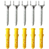 Maple translation sheep horn nail eyeless two-way glue-free nail fixed no trace Y-shaped hidden screw skirting line nail installer