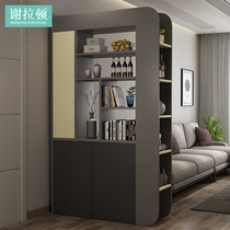 Nordic simple living room screen partition cabinet Modern simple foyer cabinet Living room locker color room hall cabinet