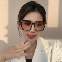 GM Sunglasses Woman 2022 new Korean version Tidal Netting Red Glasses Advanced summer Tea Color Anti-UV polarized sunglasses