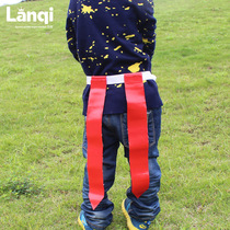 Team training kindergarten children chasing floating band games with childrens toy outdoor sports thickened and durable