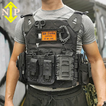 JPC Tactical Vest Military Fans Field Wargame What Happens To Bulletproof Waistcoat Live-action CS Video Prop Men Black