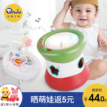 Baby hand clapping drum Baby toy 0-1 One to two 2-year-old children clapping drum 3 Music 6 Early education 9 Puzzle 8 months