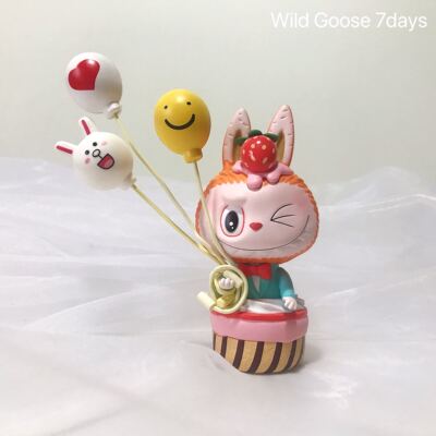taobao agent Molly accessories Biqi Blind Box Scene Decoration Hand -Hwen Balloon Paper Paper Pets Bjd BJD