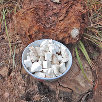 Yunnan premium wild poria 500 grams of Chinese herbal medicine poria tablets dry white poria powder poria nuggets to eat