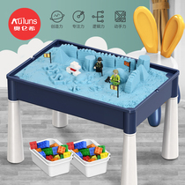 Childrens space toys sand large sand table baby sand indoor beach digging sand set Boys and Girls table