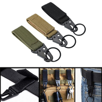 Soldier Falcon Outdoor Key adhesive hook Tactical Buckle Accessories Multi-function Hawkmouth Buckle with Buckle Climbing Buckle Buckle