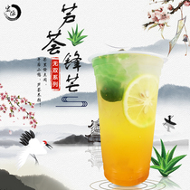 Hongyuan Wushuang series summer cold drink fruit tea aloe edge milk tea shop commercial water bar drink formula