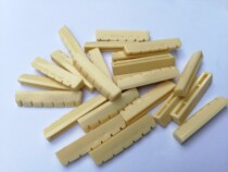 LP SG electric guitar plastic pillow electric guitar upper bridge LP upper string pillow 42*6*9 4 yellow