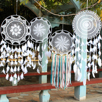 Dreamcatcher feather pendant creative dream net wind bell pendant Home air pendant Wedding wedding decoration