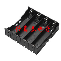 18650 4-cell lithium battery box pin pin DIY four-cell parallel series battery holder PCB flapper