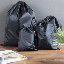  Large capacity large portable small simple bag Student pull-out waterproof nylon fabric drawstring drawstring storage bag