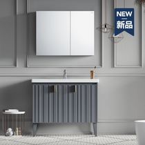 Hengjie BC6017-080 bathroom cabinet wash basin cabinet modern simple face wash