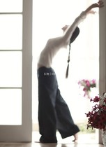 The old exception 08 cotton lace-up wide leg pants are recommended to be very stylish.