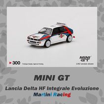 MINIGT Lancia Lancia Delta HF EVO Martini paint 1:64 alloy car model